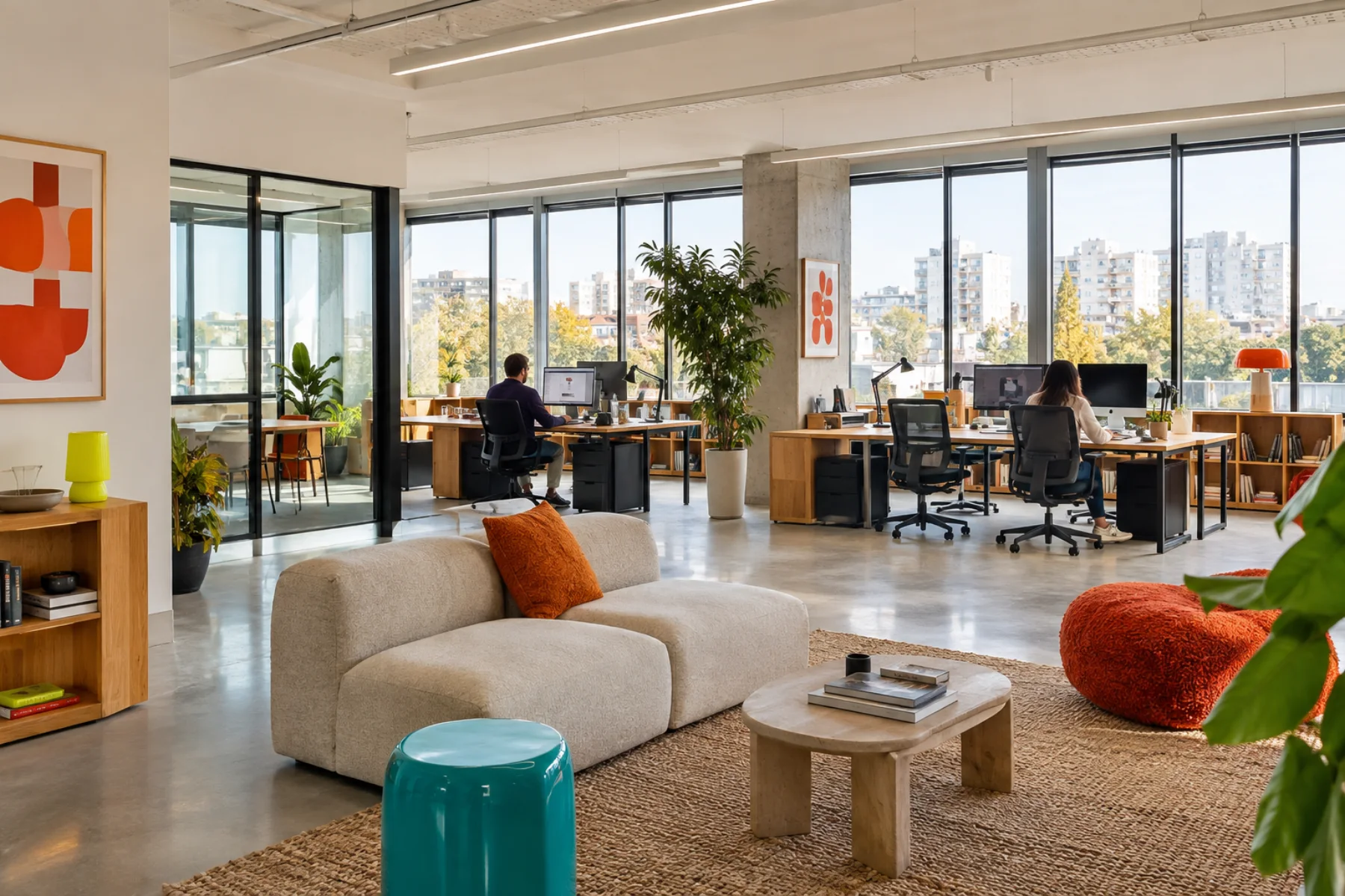 Bureaux contemporains de direction artistique Dollen
