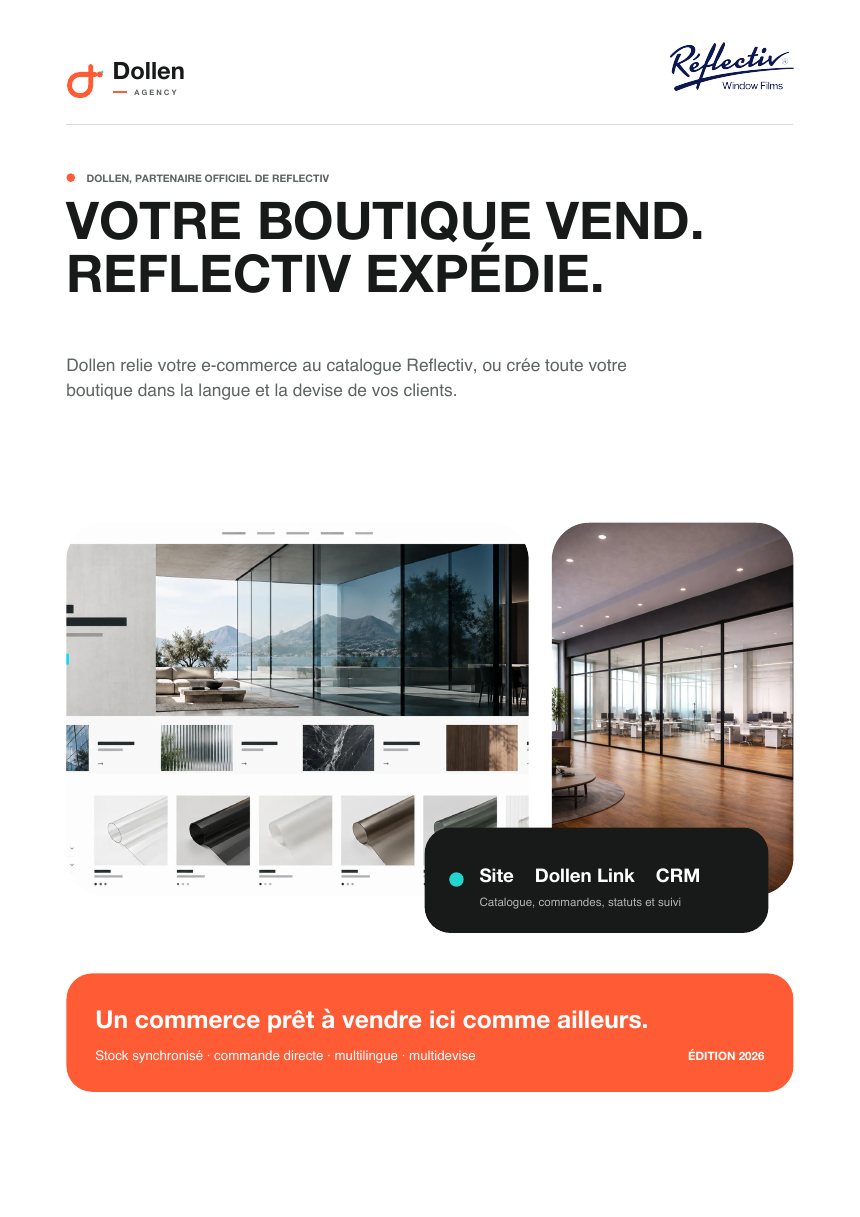 Couverture de la brochure Dollen et Reflectiv